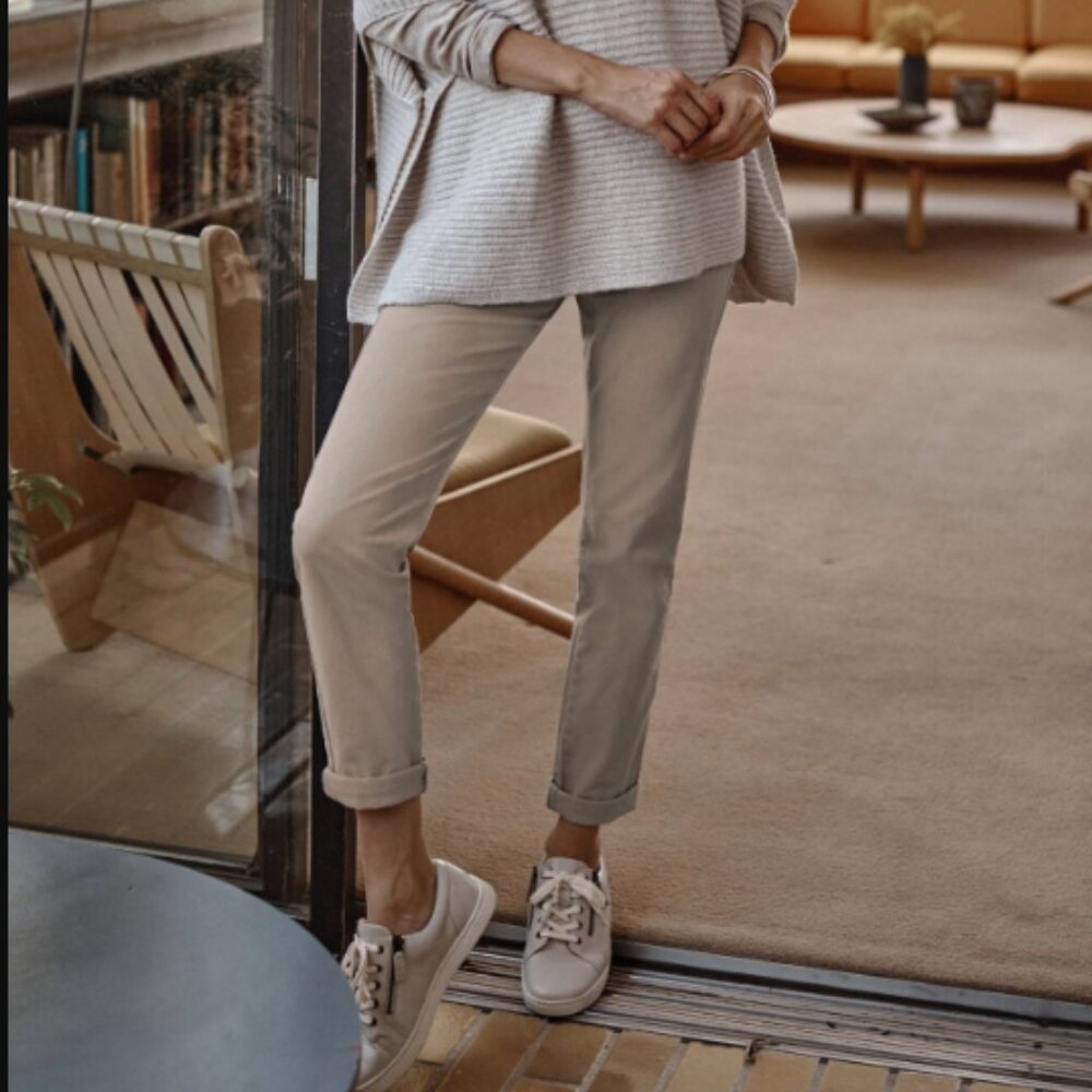 J. Jill Washed Chino Boyfriend Pants 18T Tall